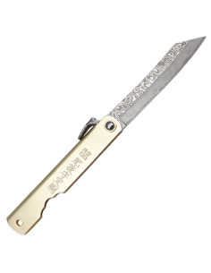 Third Higonokami N17-8 pocket knife, Damascus steel (16.5...