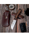 Turkish walnut pocket knife with sheath