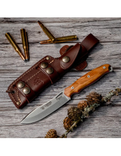 Cudeman Ness Wolf olive knife