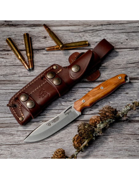 Cudeman Ness Wolf olive knife