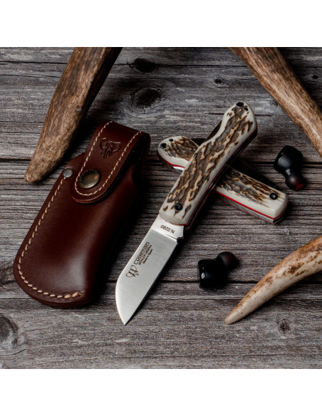 Deer antler sailor knife