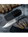 Spartan survival knife black Kydex