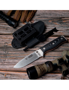 Cudeman knife black micarta