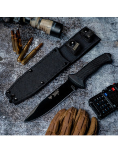 Tactical knife model Tornado black blade