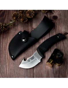 Rubber handle tactical knife (18 cm.)