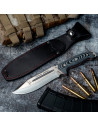 Survival knife Spartan black micarta