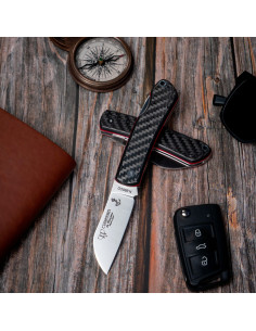 Carbon fiber marine knife