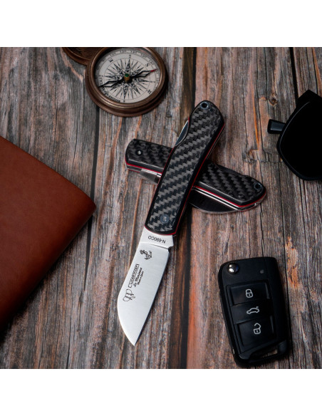 Carbon fiber marine knife