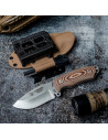 Survival knife mini green beret Kydex