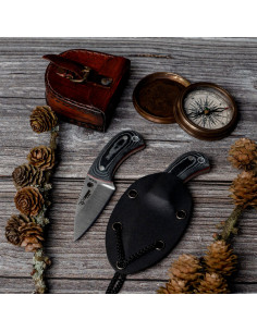 Cudeman's Yoda Kydex Blade Needle Point Knives