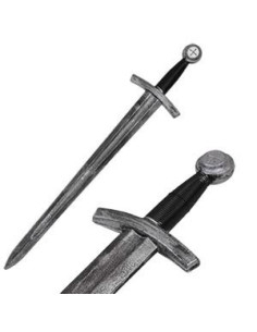 Medieval sword for children decorated cross (70 cm.)