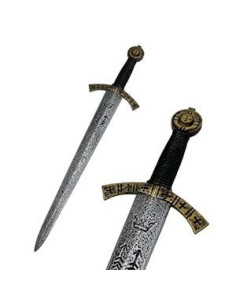 Templar sword for children decorated cross (54 cm.)