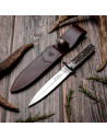 Hunting knife Cudeman dagger deer antler