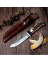 Hunting knife Cudeman deer handle