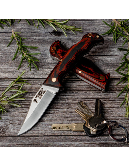 Cudeman knife red stamina 18.5 cms.