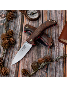Cudeman walnut hunting knife