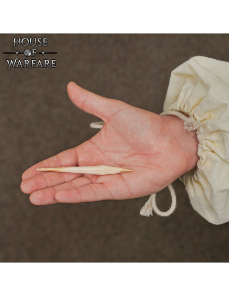 Handmade bone punch for belt