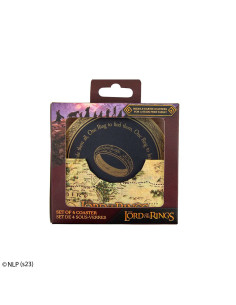 Set of 4 coasters - The Lord of the Rings 2