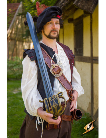 Scottish foam fantastic basket sword...