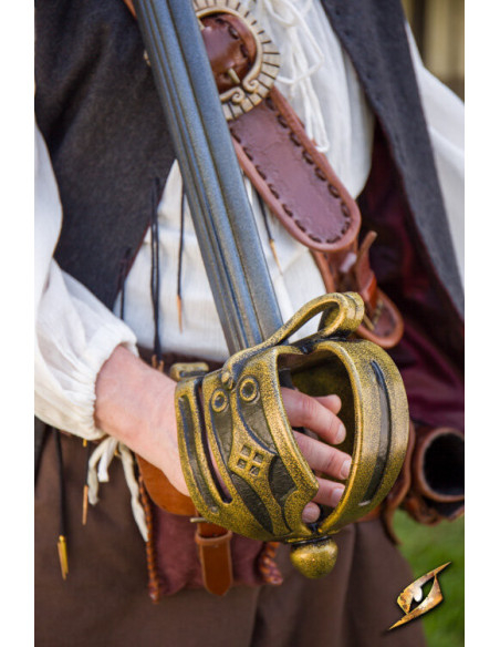 Scottish foam fantastic basket sword...