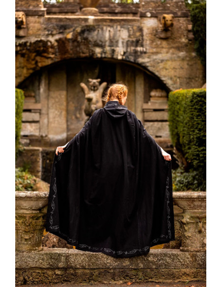 Medieval Erna cotton cape with...