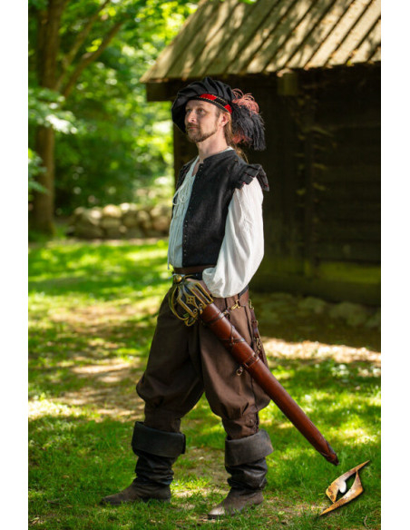 Sword sheath for brown belts (94 cm.)