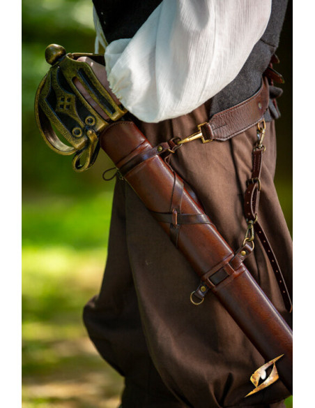 Sword sheath for brown belts (94 cm.)