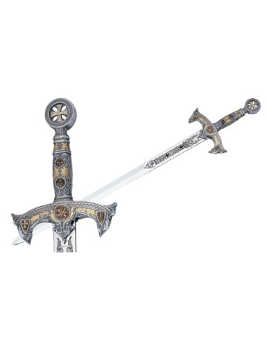 Sword of the Templars in Silver