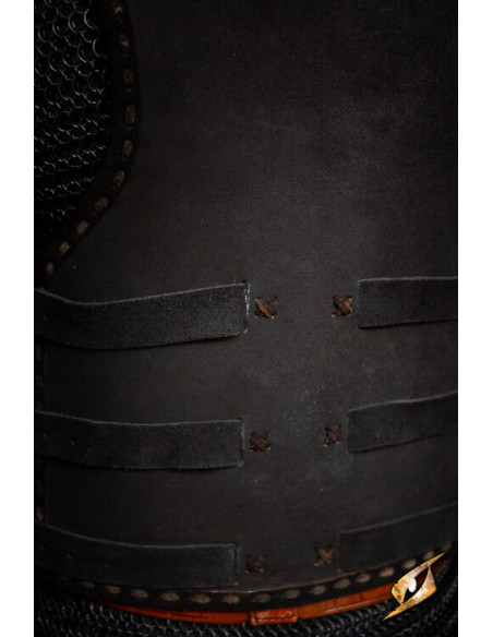 Celtic lamellar armor in suede...