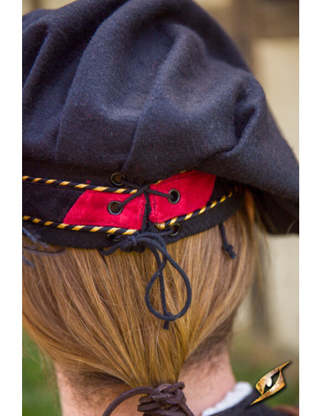 Medieval minstrel Parlota in wool,...