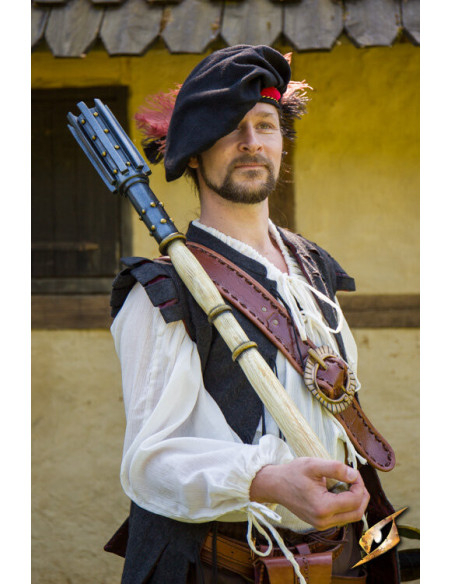 Medieval minstrel Parlota in wool,...
