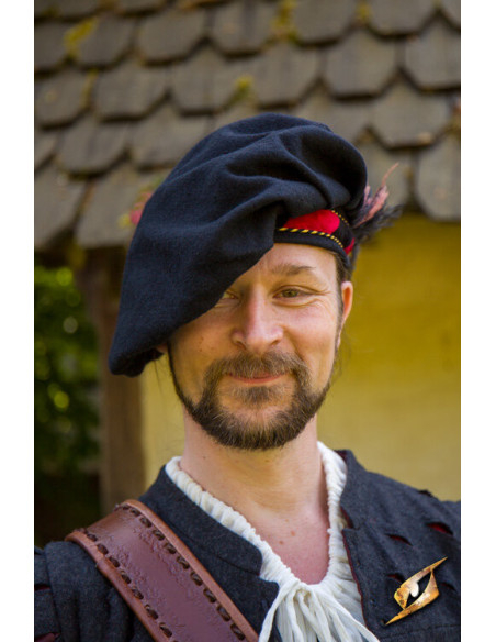 Medieval minstrel Parlota in wool,...