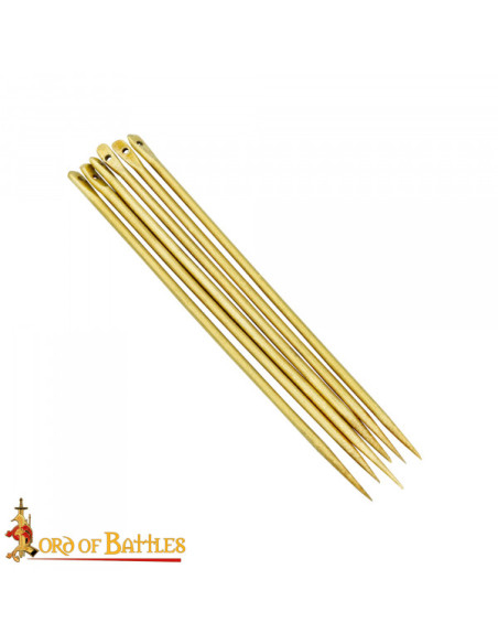 Pack of 5 solid brass medieval...