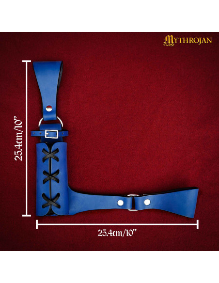 Medieval adventurer's leather...