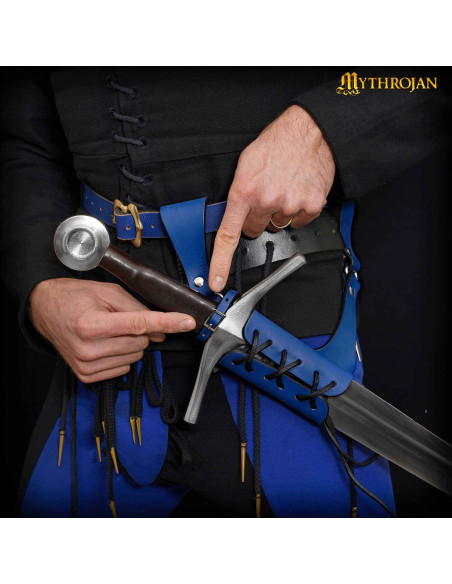 Medieval adventurer's leather...