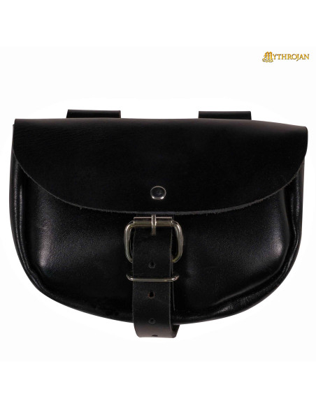 Medieval belt bag Burglar model black...