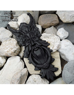 Medieval knocker Green Man model 2