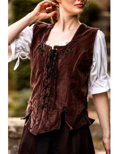 brown medieval bodice 2