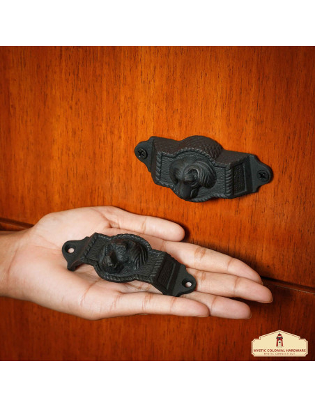 Pack of 4 medieval wrought iron...