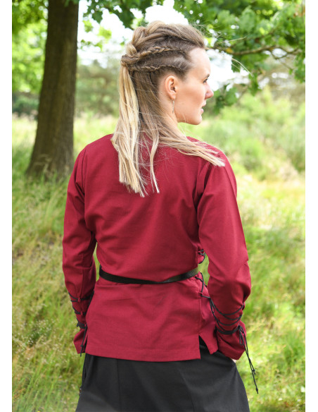 Medieval blouse model Aila in cotton,... Medieval blouse model Aila in cotton,...