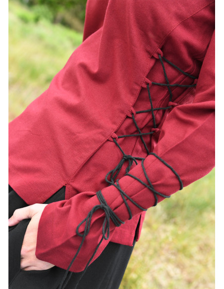 Medieval blouse model Aila in cotton,... Medieval blouse model Aila in cotton,...