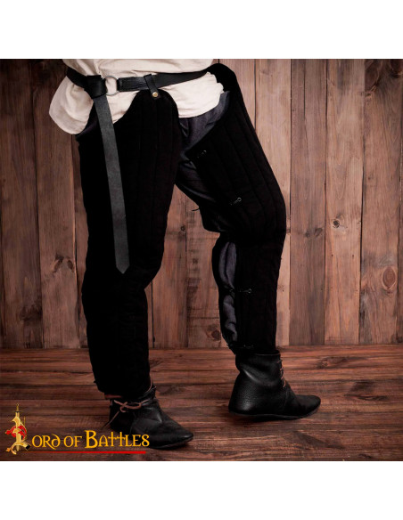 Medieval padded legs model Chausses,...