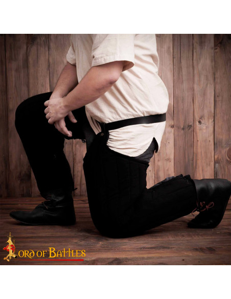 Medieval padded legs model Chausses,...