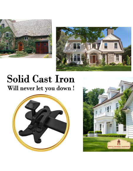 Medieval wrought iron door latch...