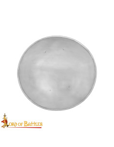 Medieval Renaissance mild steel shield (57.5 cm.)