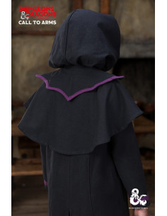 Gugel Warlock Dungeons and Dragons, black-purple 2