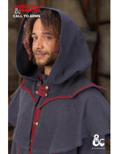 Gugel Warlock Dungeons and Dragons, grey-red