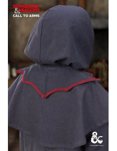 Gugel Warlock Dungeons and Dragons, grey-red 2