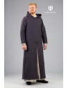 Renaud hooded tunic, gray