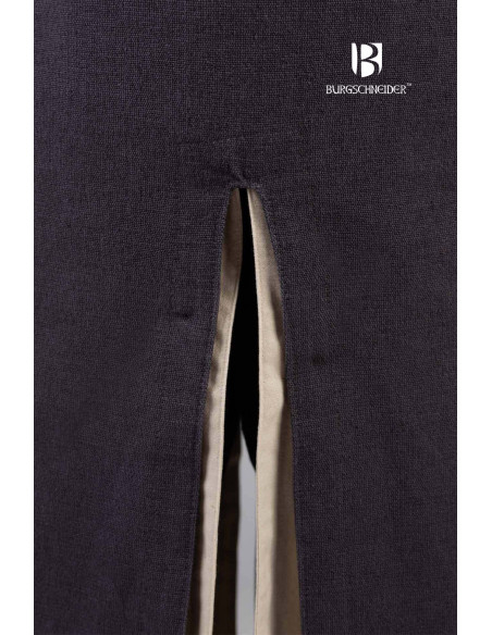 Renaud hooded tunic, gray